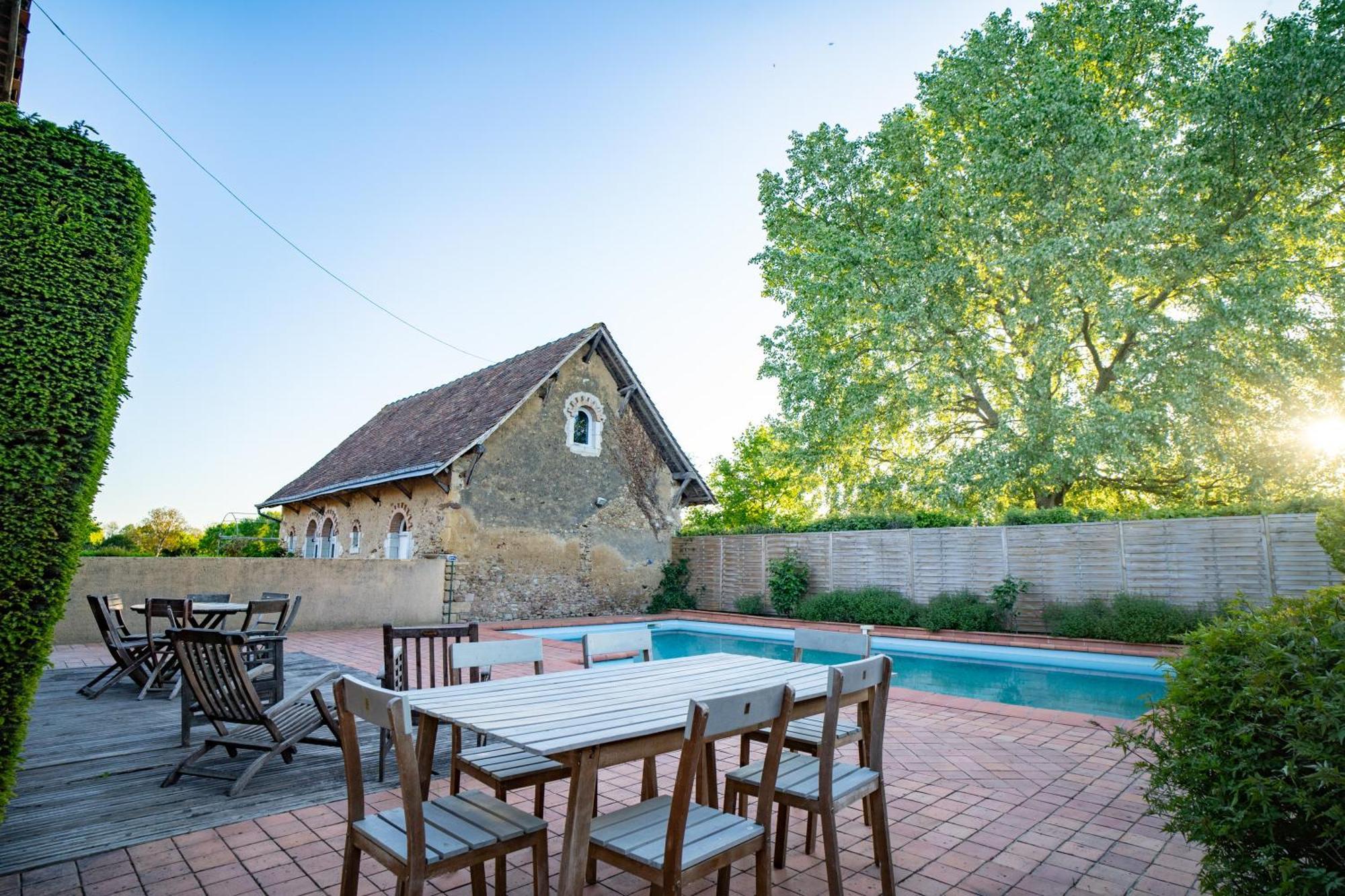 Hotel Haras De La Potardiere Crosmières Dış mekan fotoğraf